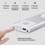 ZALENO Sunny™️ - Kabellose LED Lichtleiste mit Bewegungsmelder